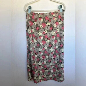 Christopher & Banks floral  Maxi Skirt